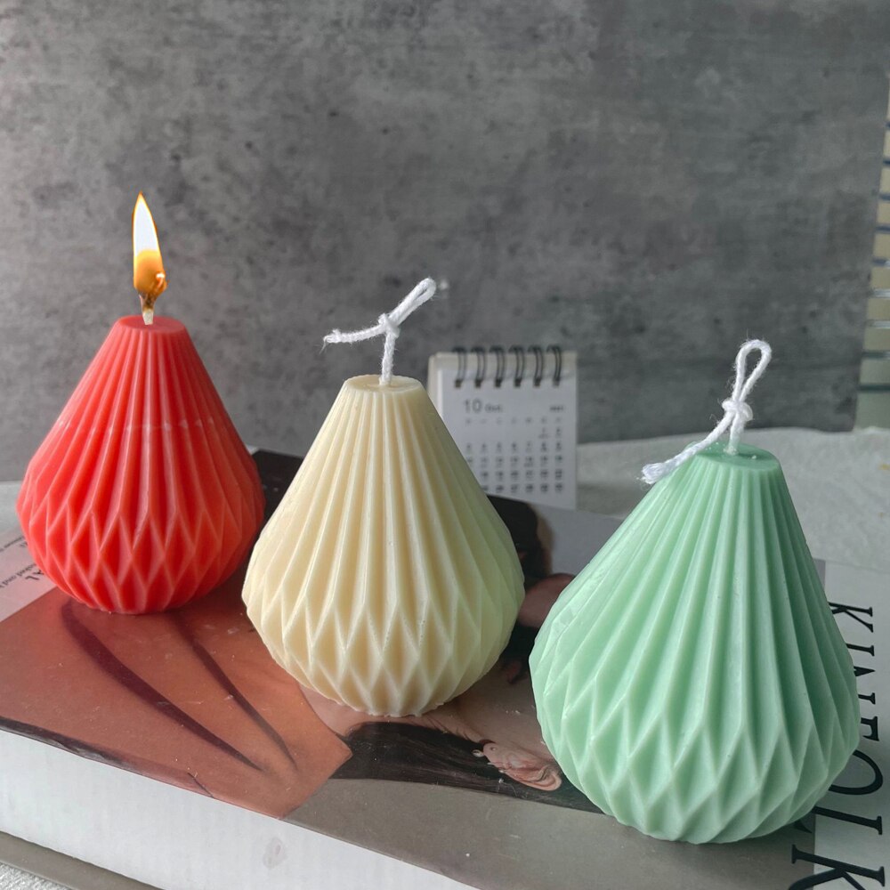 Pear Shaped Candle Casting Mold