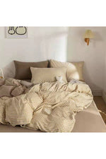 Soft Checkerboard Bedding Collection