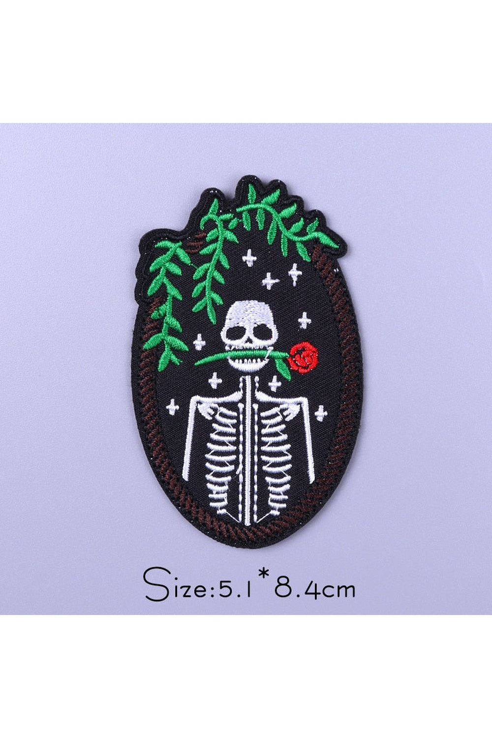 Dead Punk Style Embroidered Patches