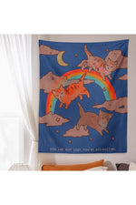 Sky Cat Dreamy Tapestry