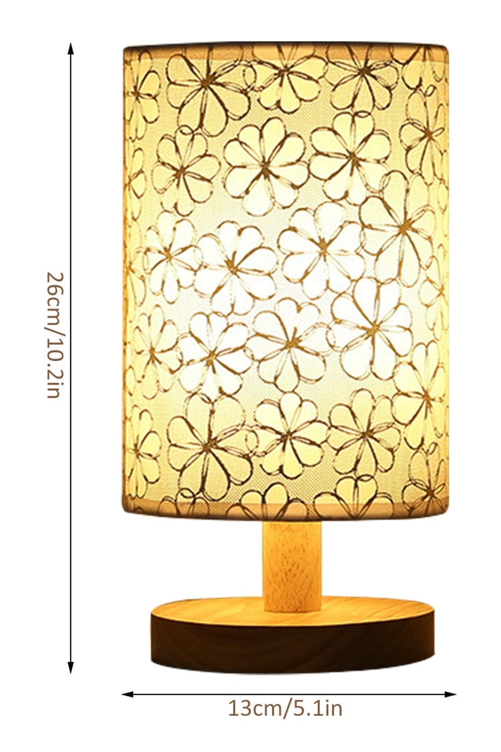 Light Academia Linen Table Lamp