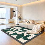 Abstract Large Area Living Room Rug