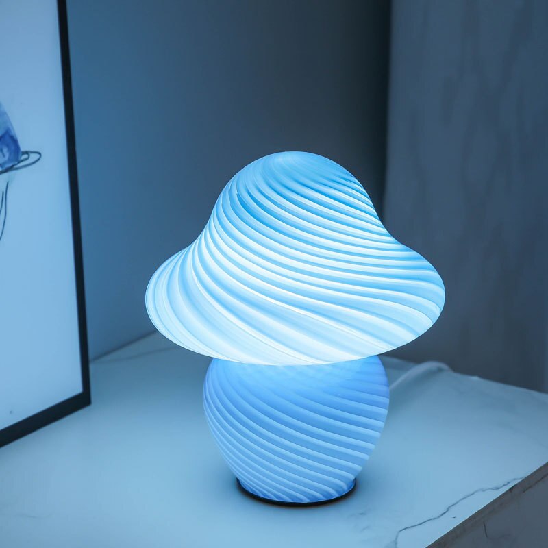 Whimsical Mushroom Office Lamp