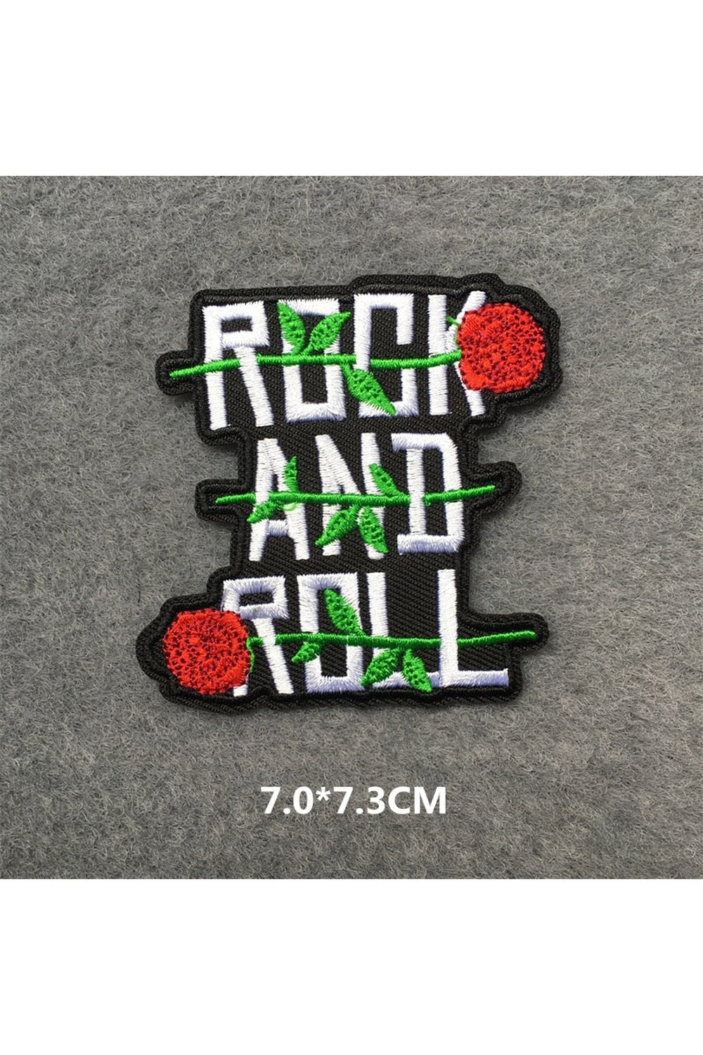 Edgy Punk Embroidered Patch Set