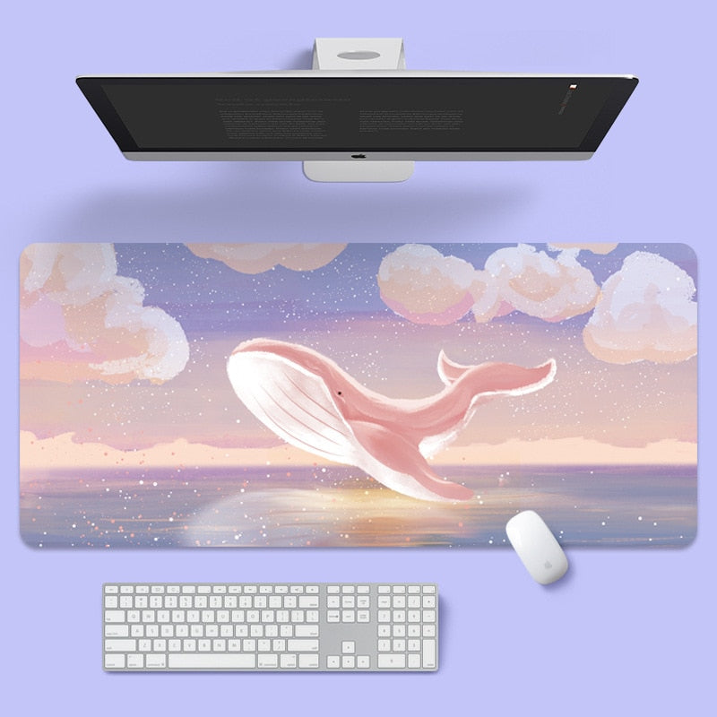 Clouds Landscape Deskmat Pad