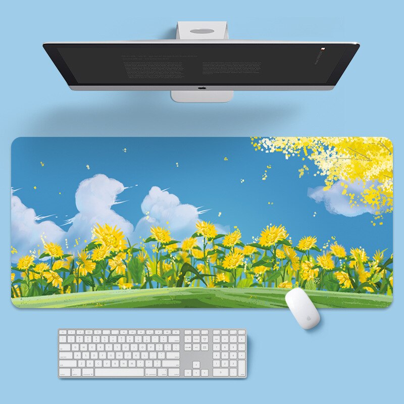 Clouds Landscape Deskmat Pad