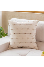 Striped Jacquard Cotton Cushion