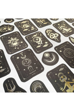 Constellation Girl Gold Stickers