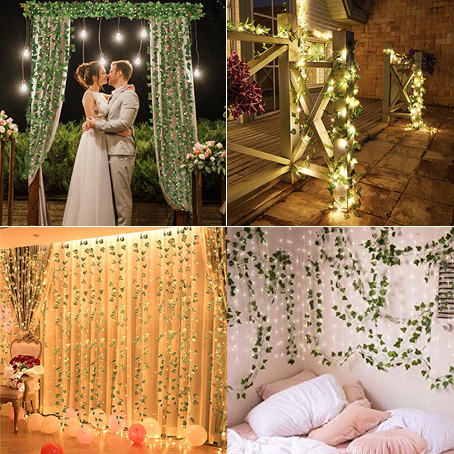 Ivy LED Light Garland Decor