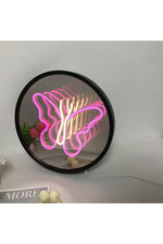 Butterfly Neon Vanity Mirror