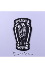 Dead Punk Style Embroidered Patches