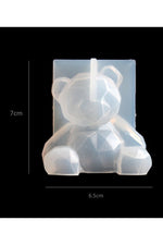 Whimsical Stereo Bear Candle Mold