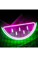 Watermelon Slice Neon Light