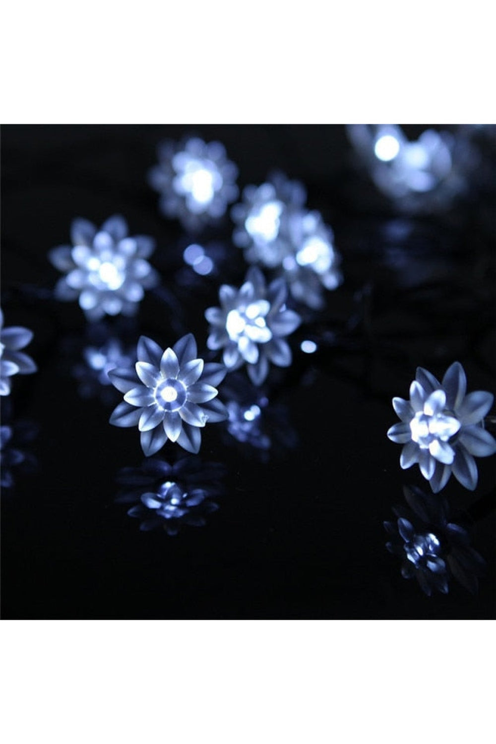 Enchanting Solar Blossom String Lights