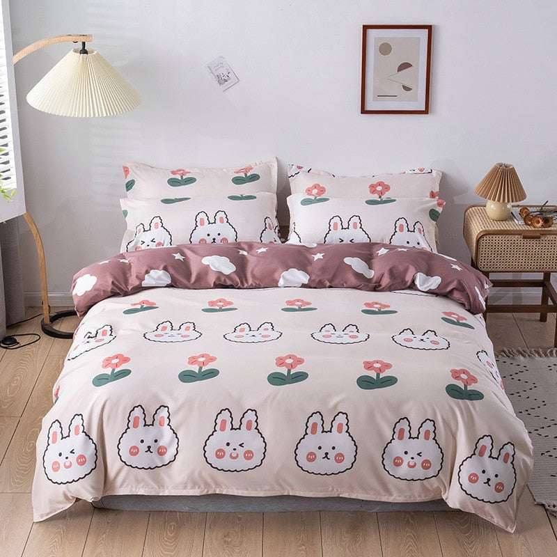 Strawberry Pattern Bedding Set