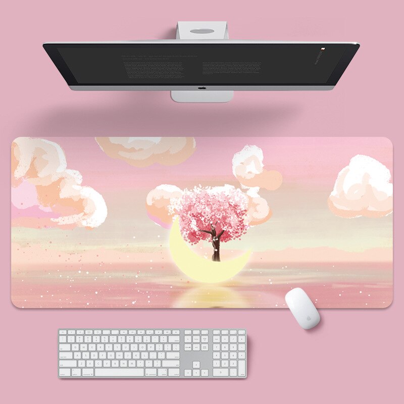 Clouds Landscape Deskmat Pad