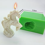 War Horse Head Candle Mold