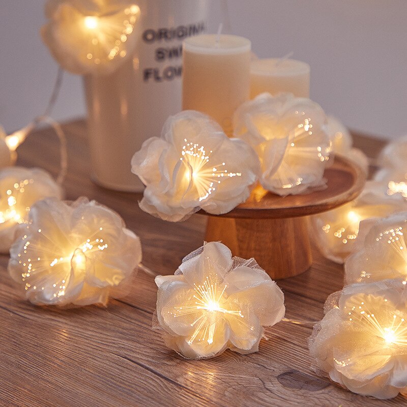 Enchanted Rose Flower LED Strings