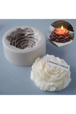 Peony Flower Candle Mold