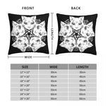 Pentagram Cat Pillow Case