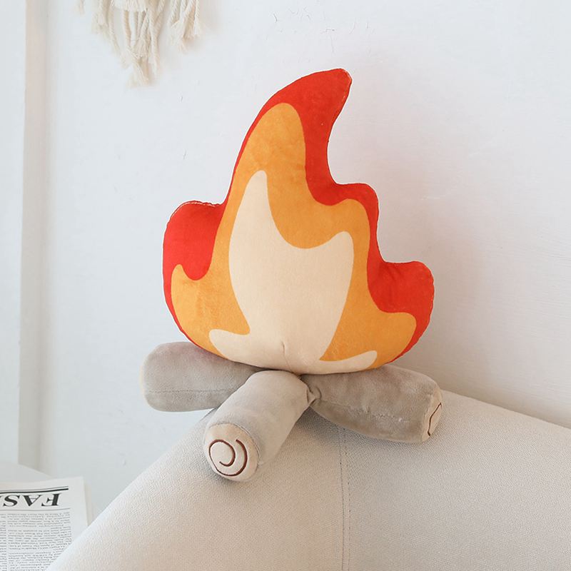 Simulation Bonfire Plush Toy