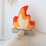 Fall Decor Cozy Simulation Bonfire Plush Toy