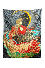 Mermaid Fantasy Psychedelic Tapestry