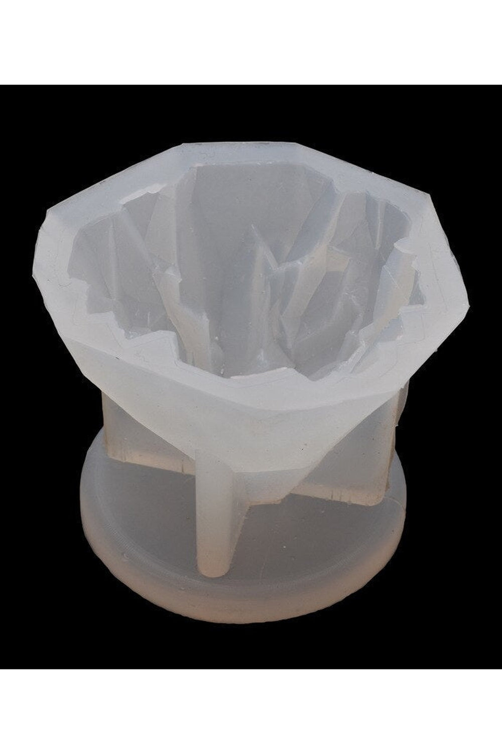 Wintery Snow Mountain Candle Mold