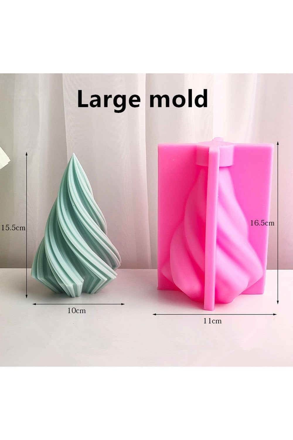 Irregular Geometric Candle Mold