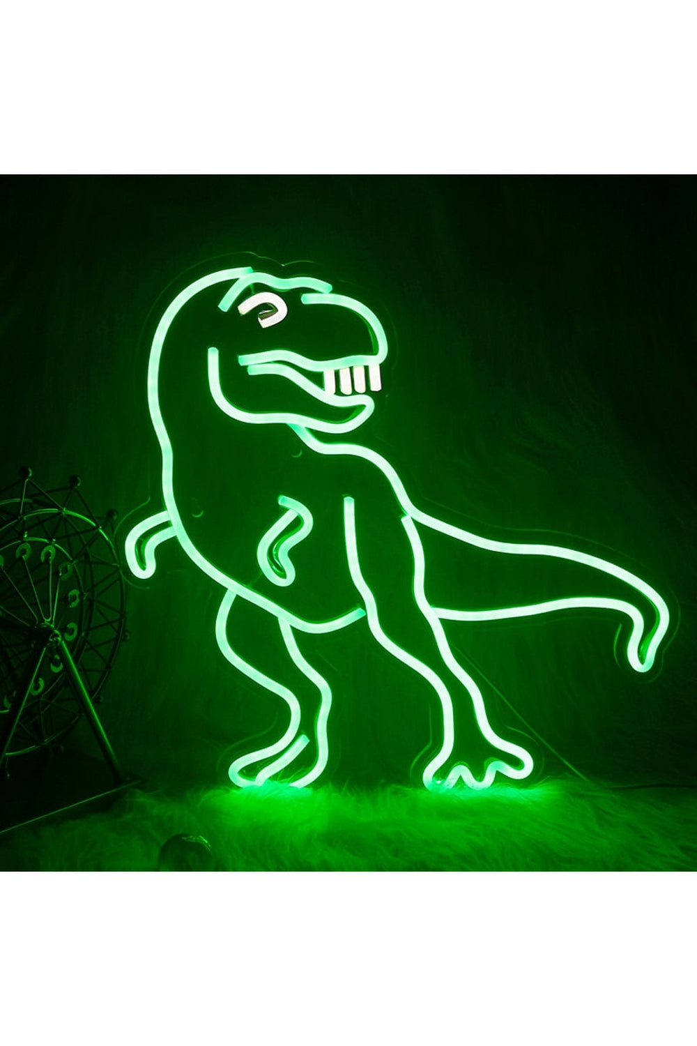 T-Rex Dinosaur Neon Light