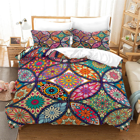 Aesthetic Soft Mandala Bedding Set