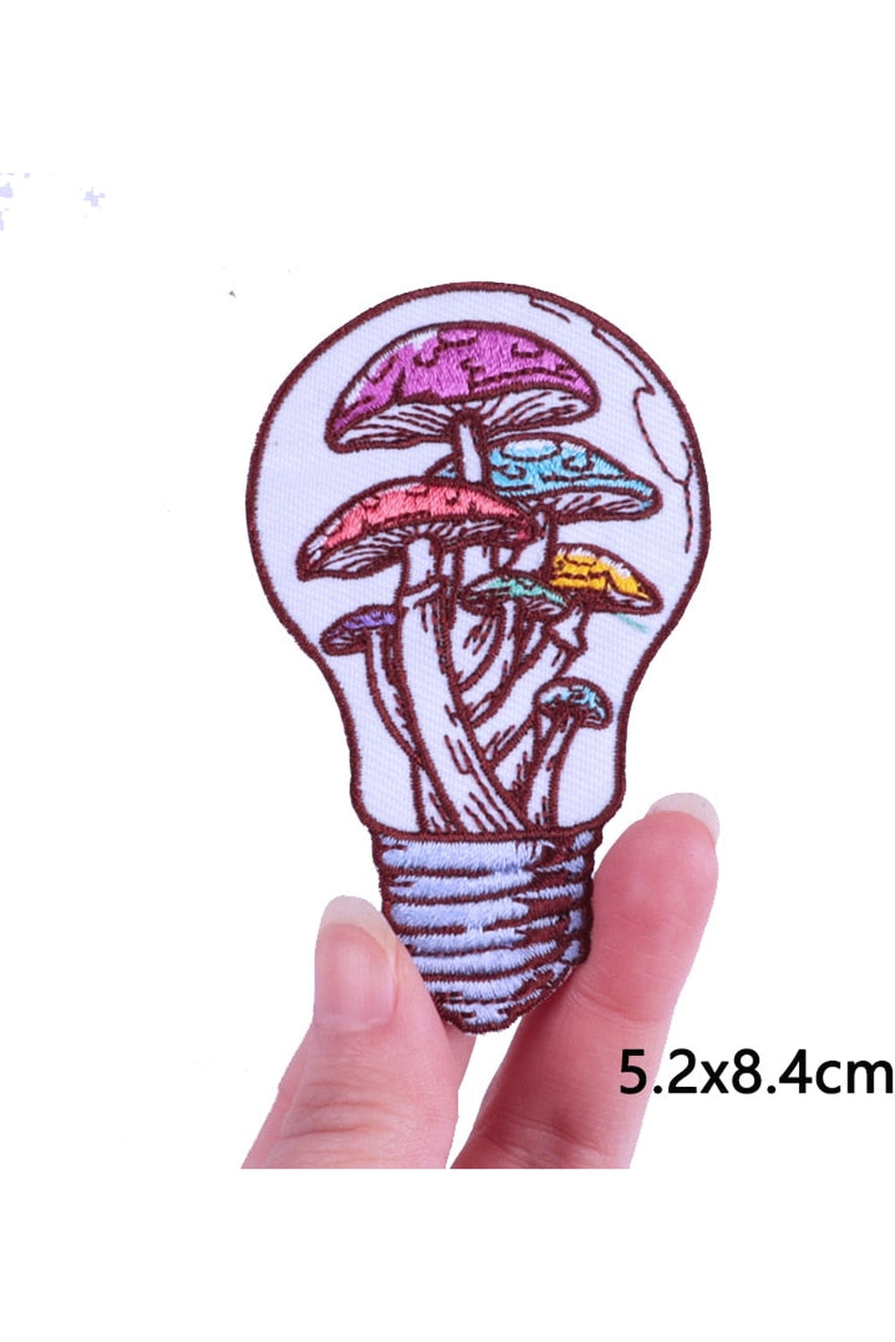 Mushroom Follower Embroidered Patches