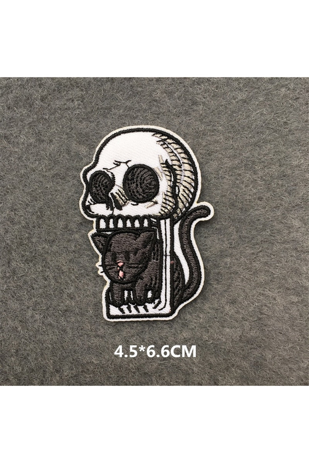 Edgy Punk Embroidered Patch Set