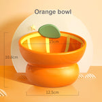 Fruit Shape Cat Bowl