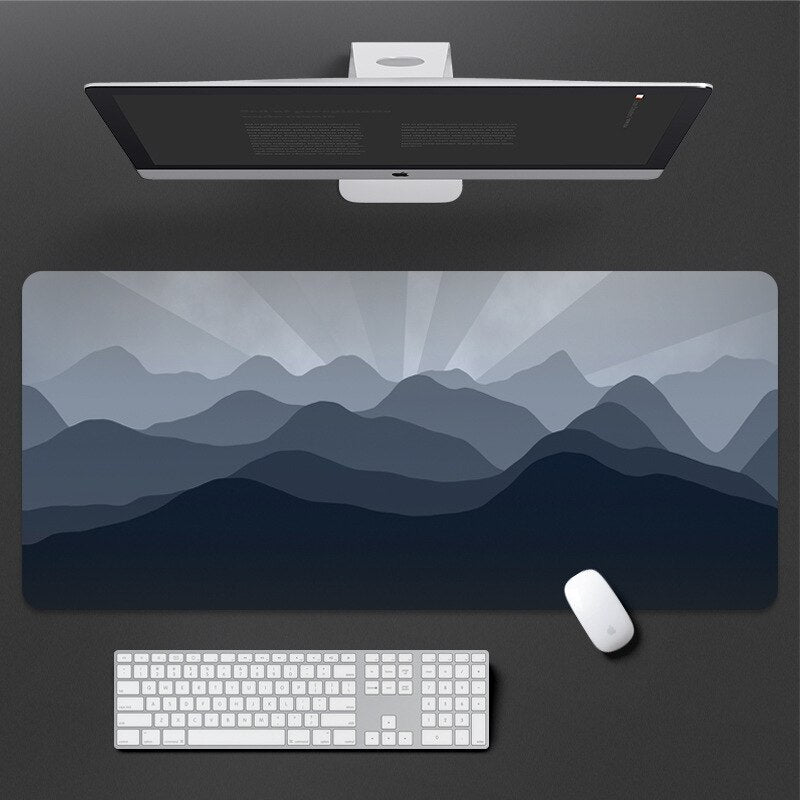 Clouds Landscape Deskmat Pad