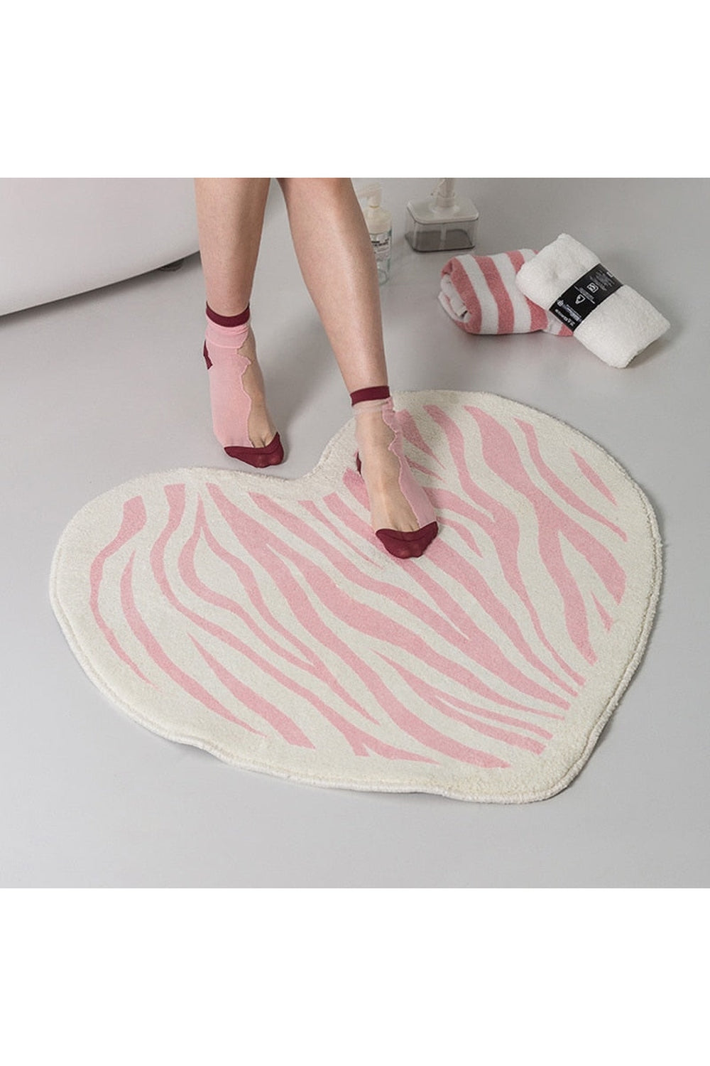 Heart Shape Party Rug