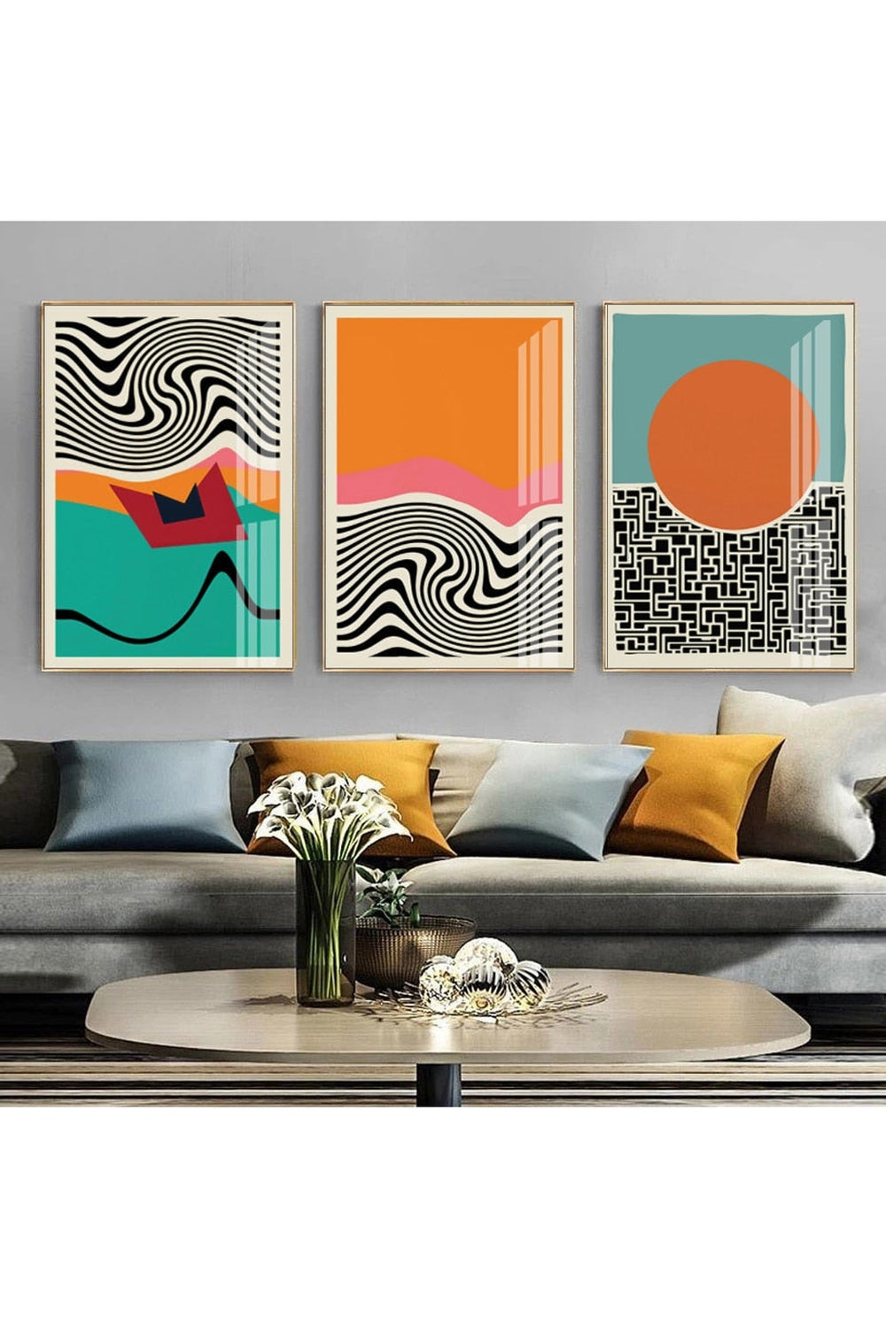 Modern Abstract Art Poster Collection