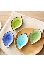 Leaf Motif Sauce Dish