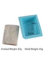 Nordic Face Shaped Candle Mold