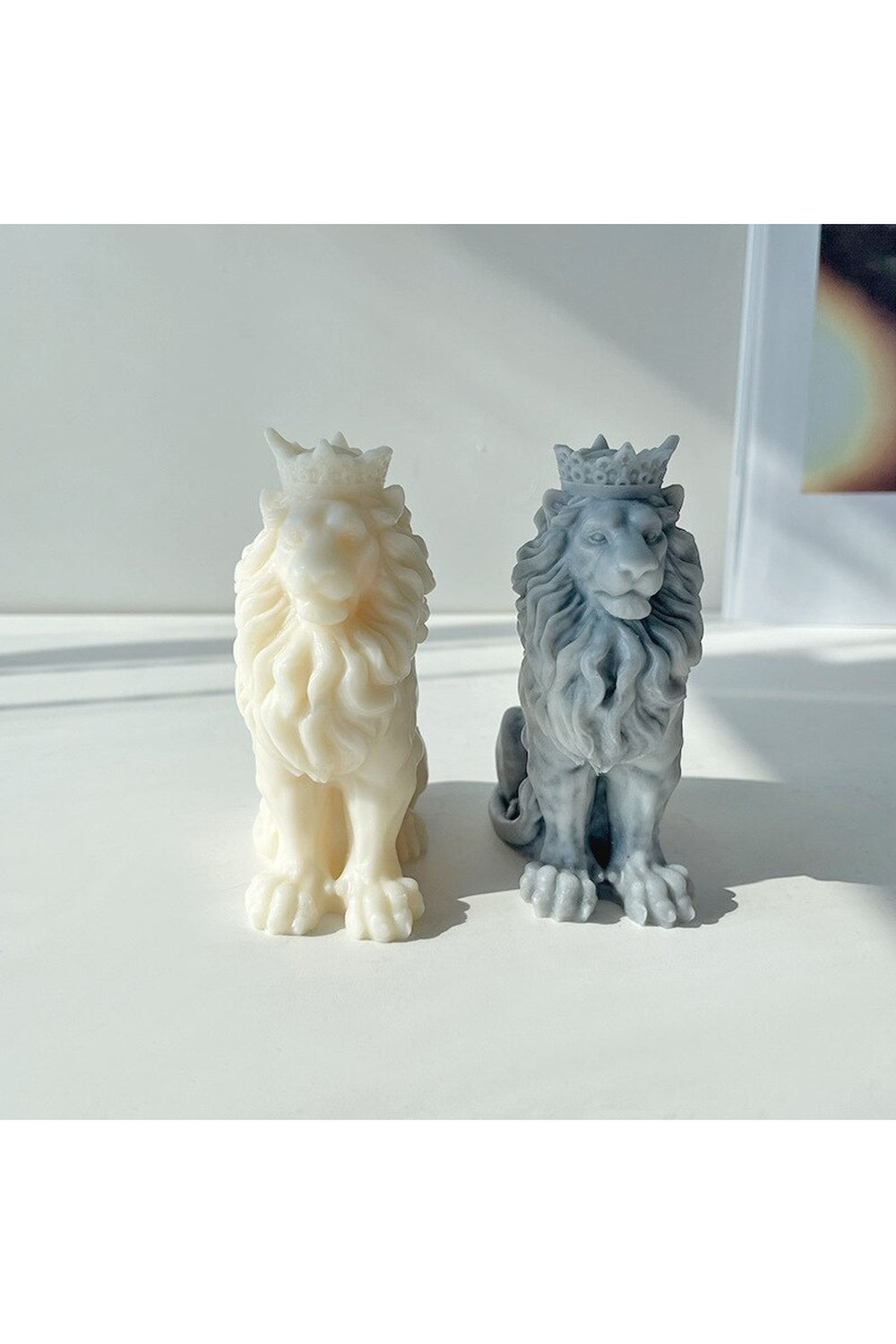 Lion King Motif Silicone Candle Mold