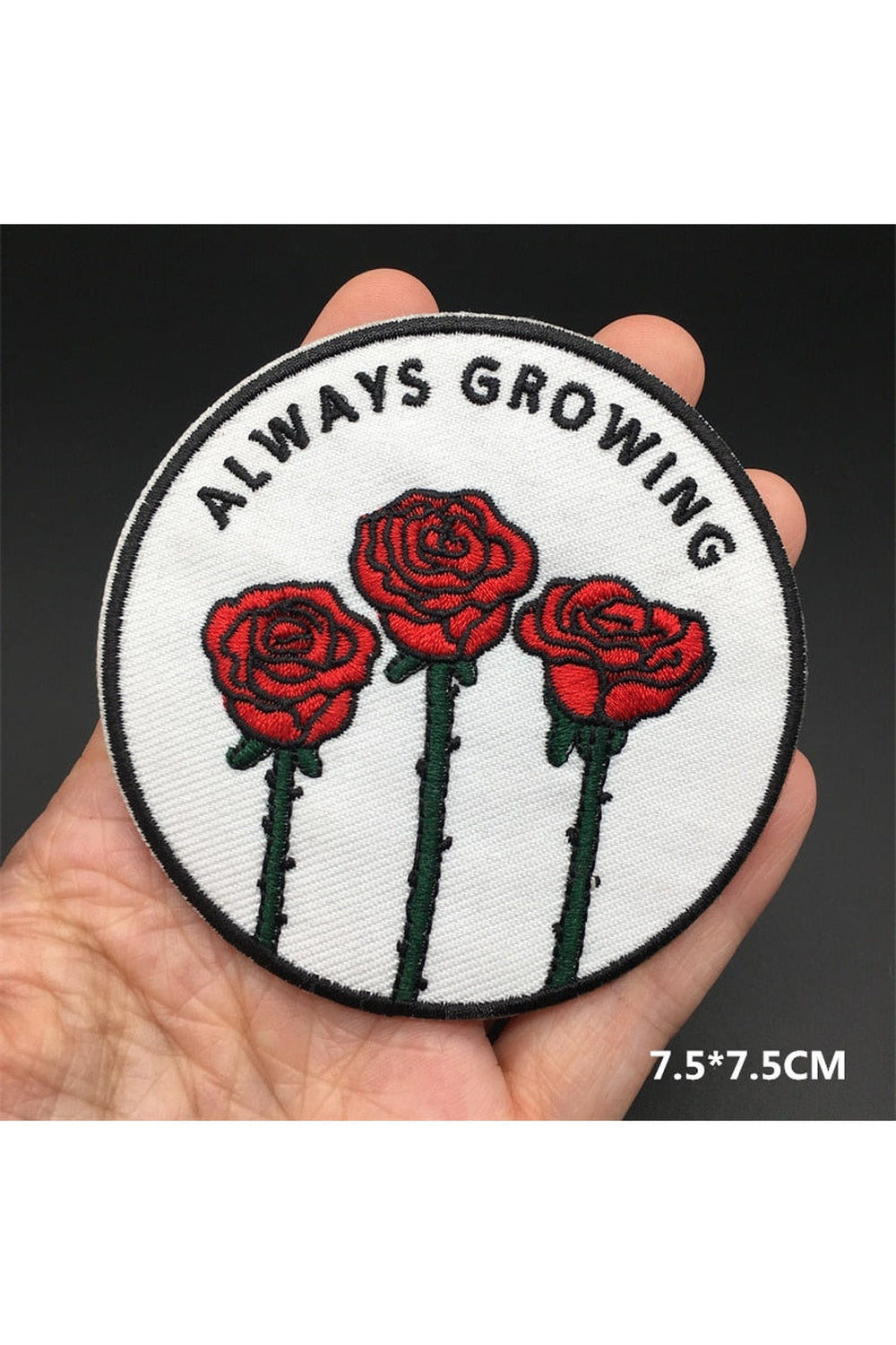 Edgy Punk Embroidered Patch Set