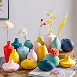 Pastel Colorful Modern Vases