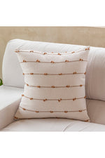 Striped Jacquard Cotton Cushion