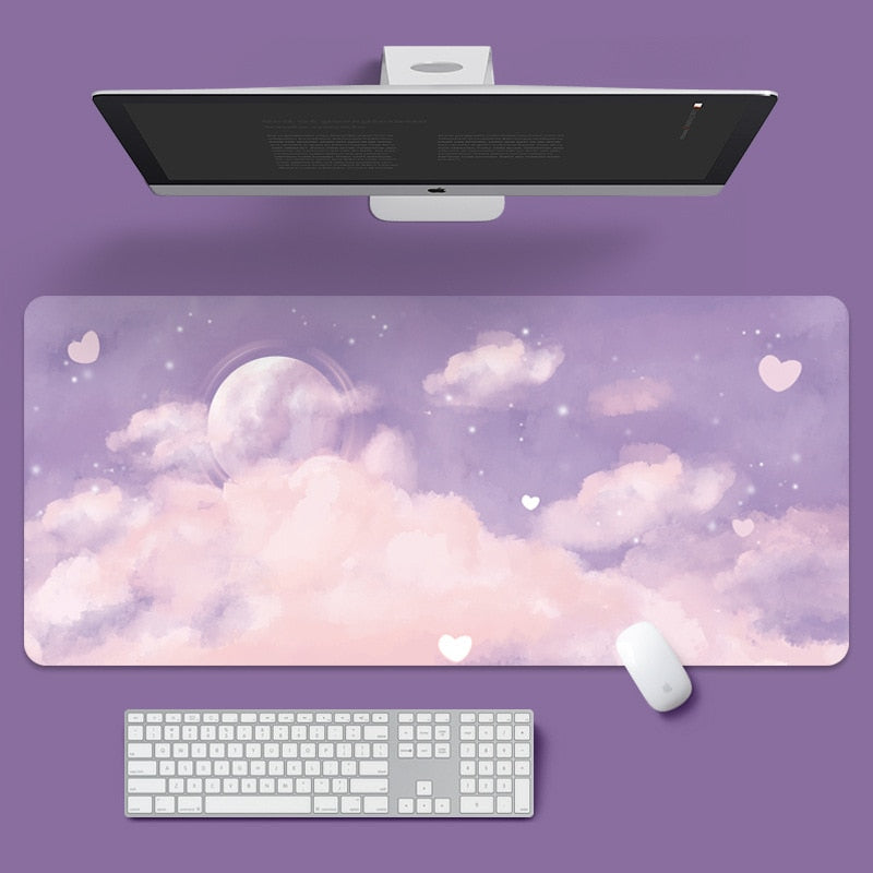 Clouds Landscape Deskmat Pad