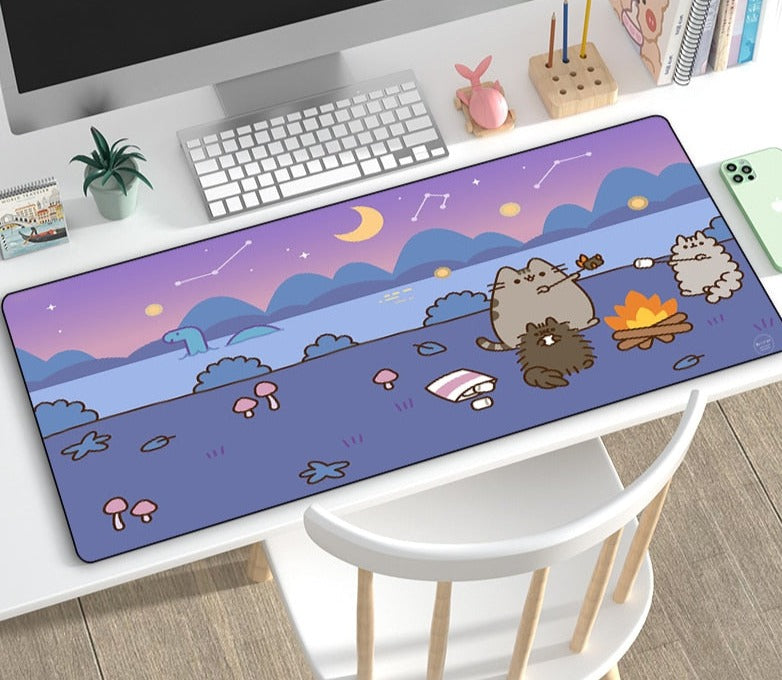 Kitty Cat Gamer Mousepad