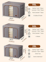 Pastel Foldable Storage Box