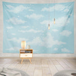 Pink Cloud Wall Tapestry