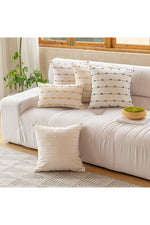 Striped Jacquard Cotton Cushion