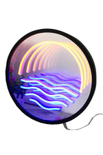 Sunrise Reflection Neon Mirror