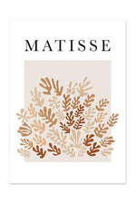 Matisse Inspired Canvas Poster - Light Academia